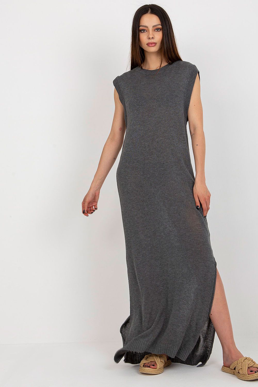 Beach Cover up Dress - grey