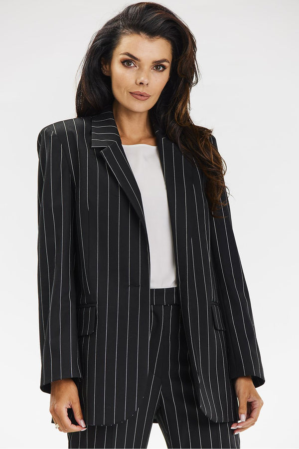  Jacket for Women with Loose Fit for All Occasions - black