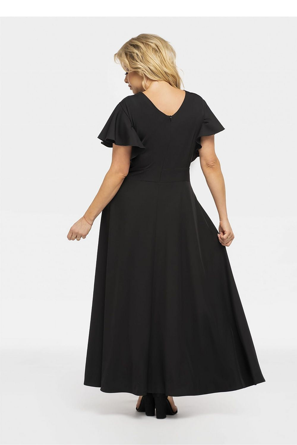  Plus size dress model 190942 Karko 