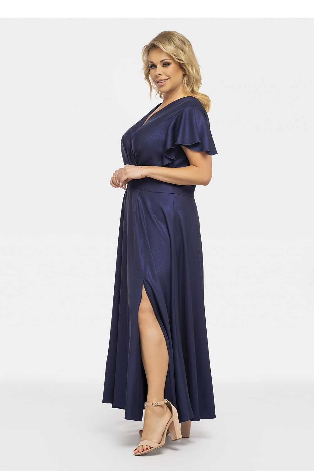  Plus size dress model 190943 Karko 