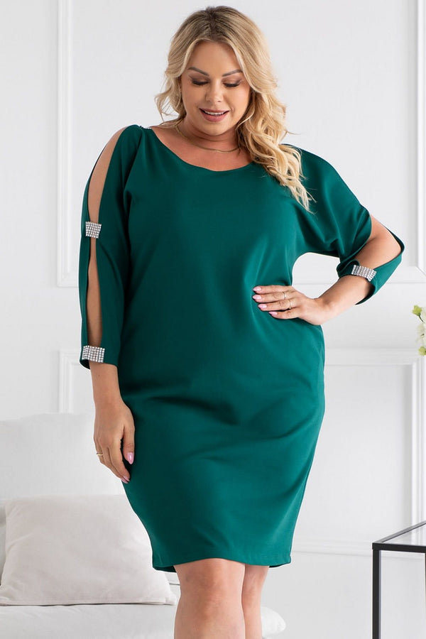  Plus size dress model 191382 Karko 