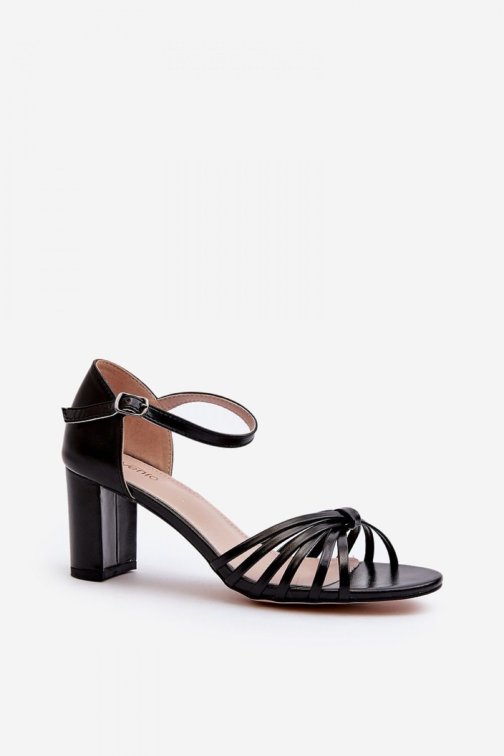 Elegant Black Sandal Heels for Comfortable All-Day Wear featuring delicate straps and supportive insoles for effortless style.