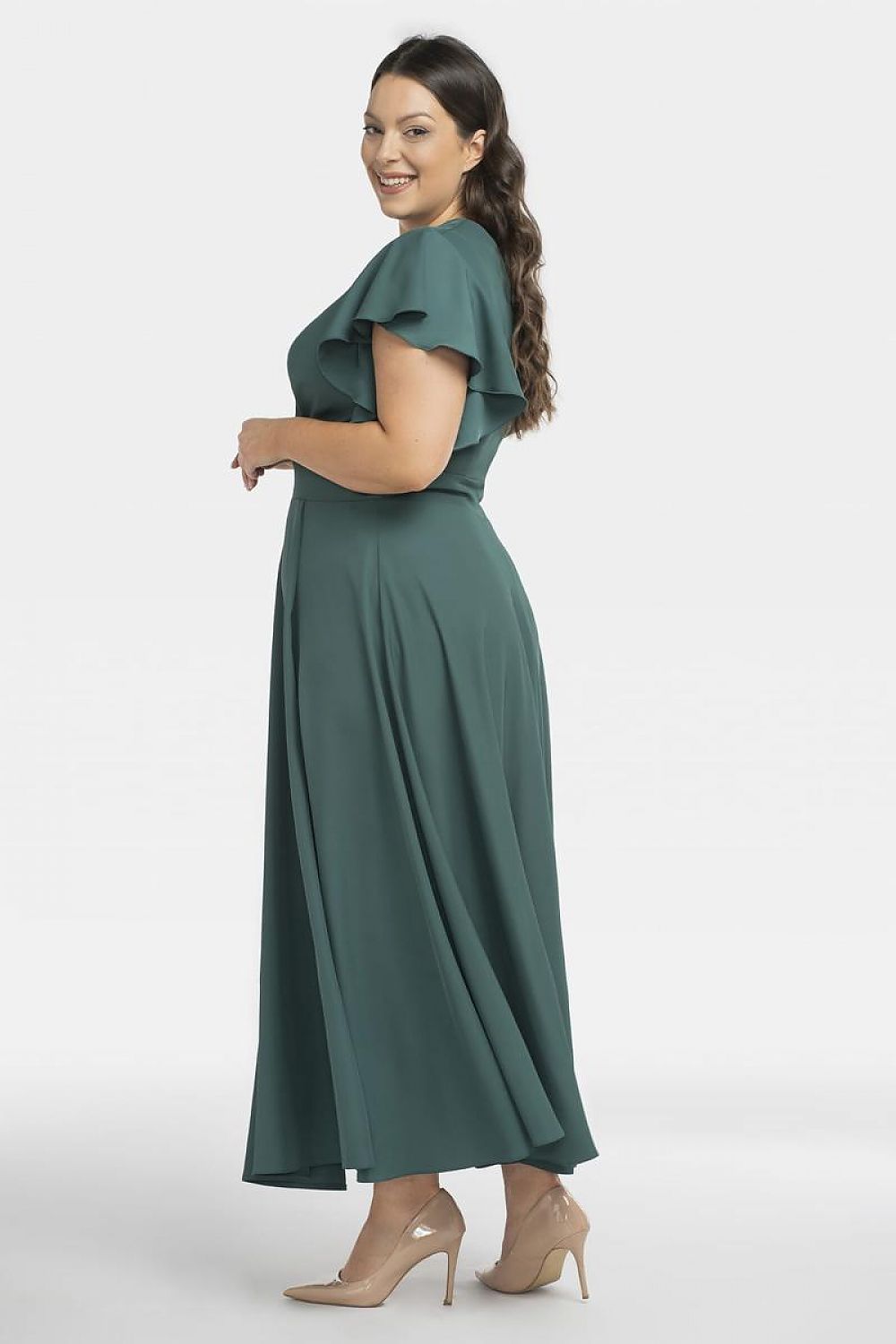  Plus size dress model 196886 Karko 