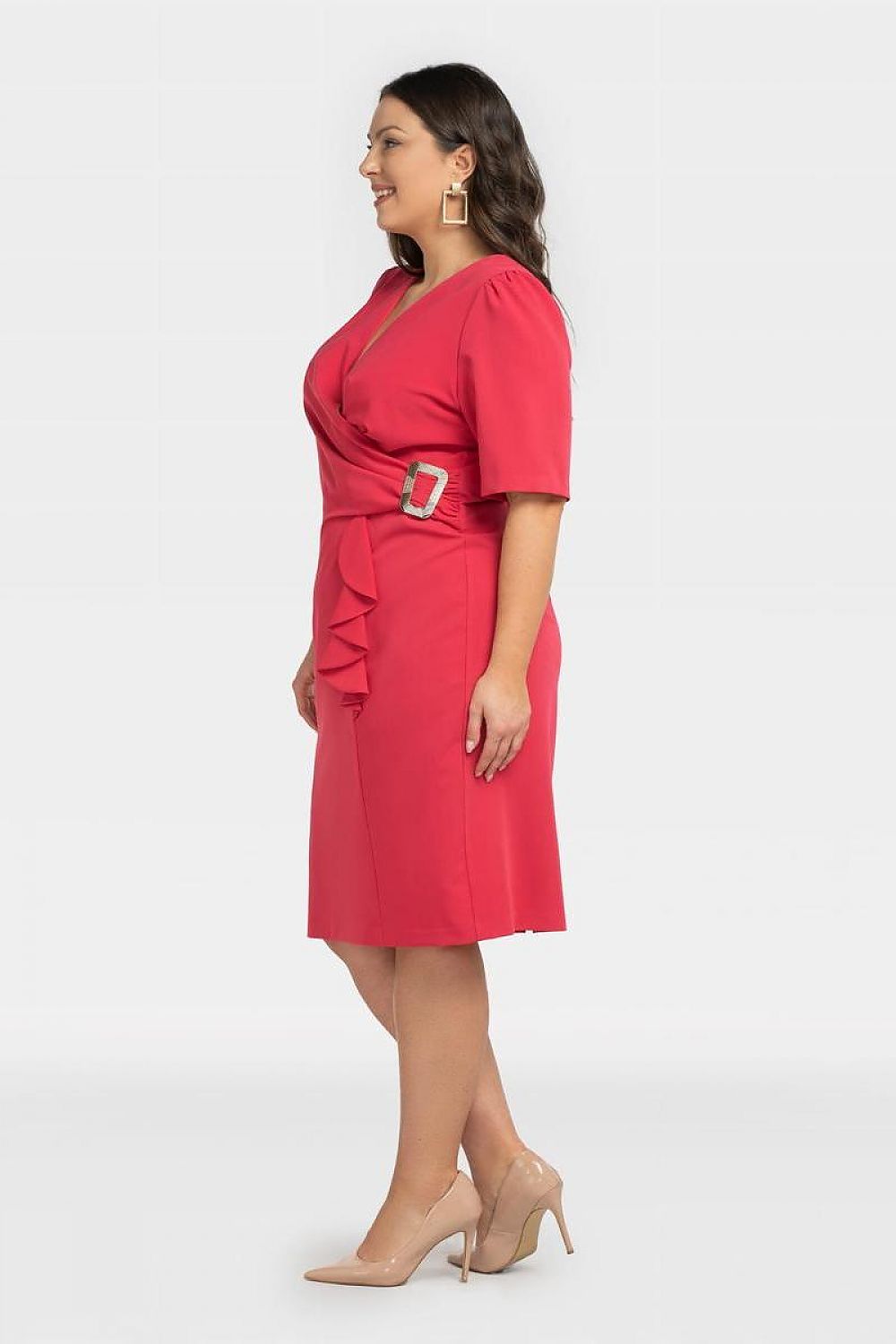  Plus size dress model 196890 Karko 