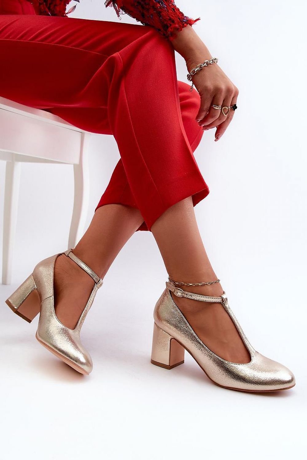  Block heel pumps model 197241 Step in style 