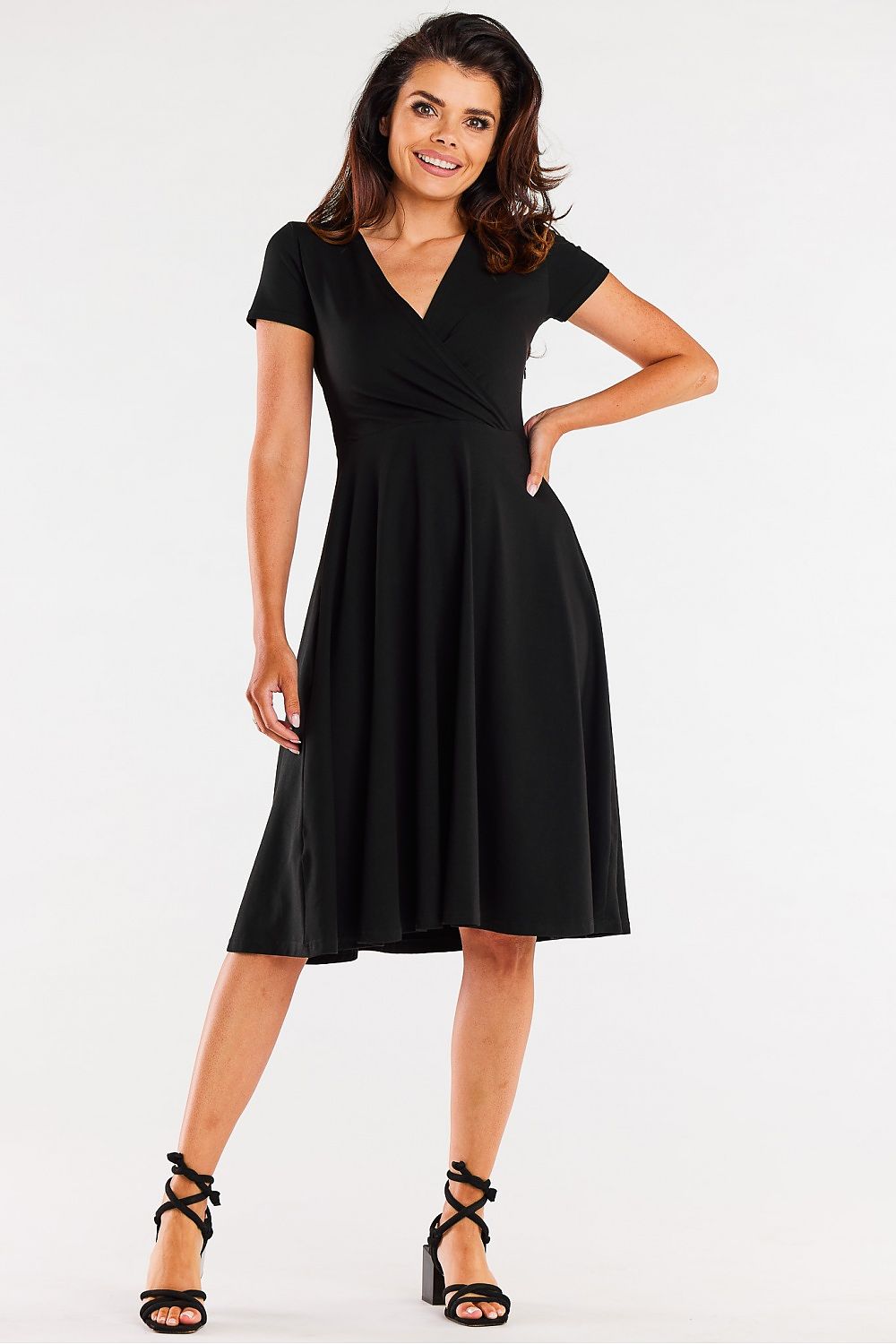 Shop the Cotton Short Sleeve Midi Dress for Effortless Style, featuring short sleeves and a flattering silhouette.